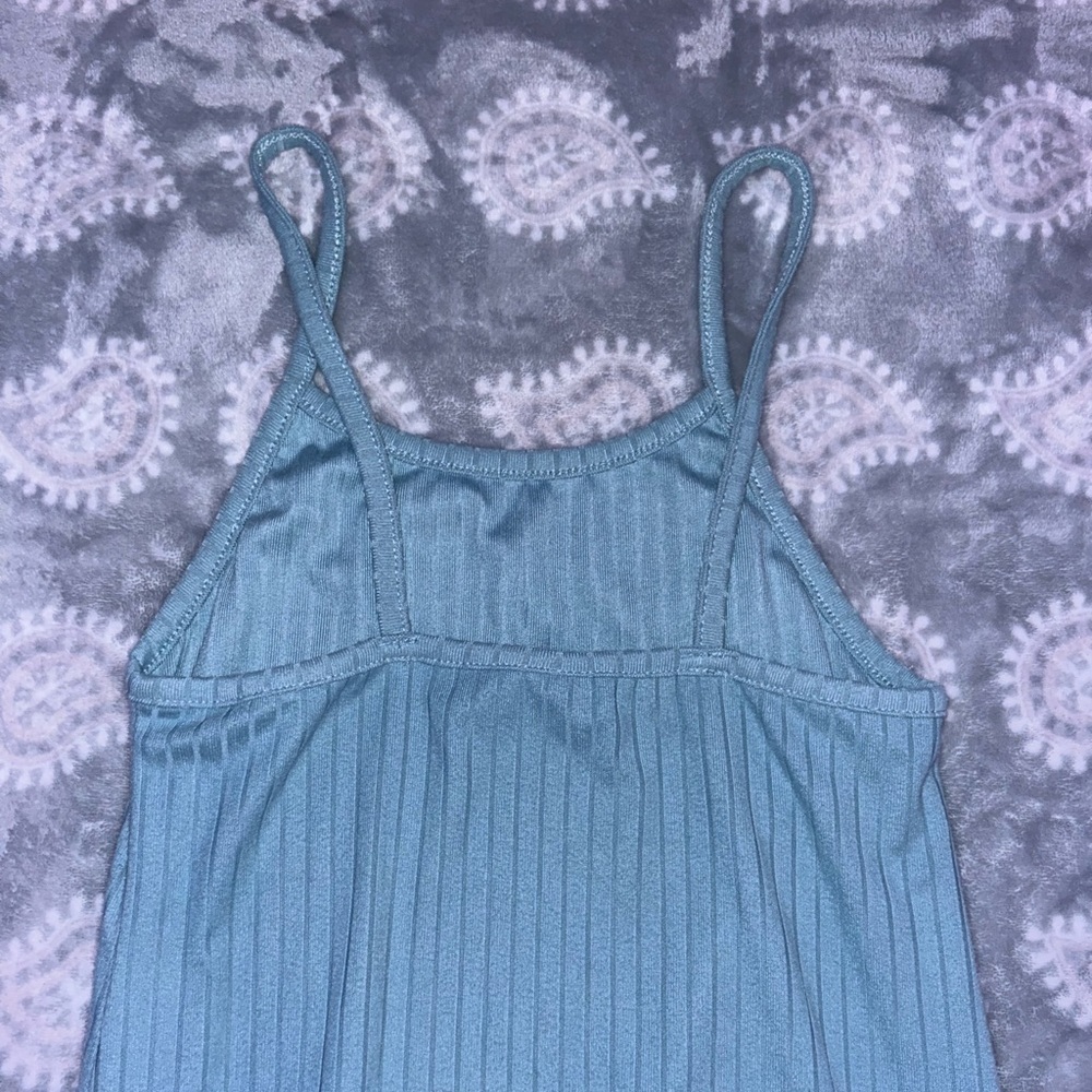 Turquoise Mini Dress - Picture 2 of 3